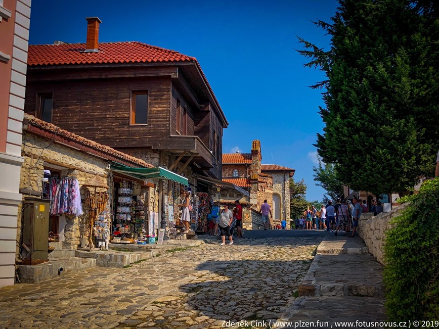 ANCORA, Bulharsko, historické uličky Nesebru