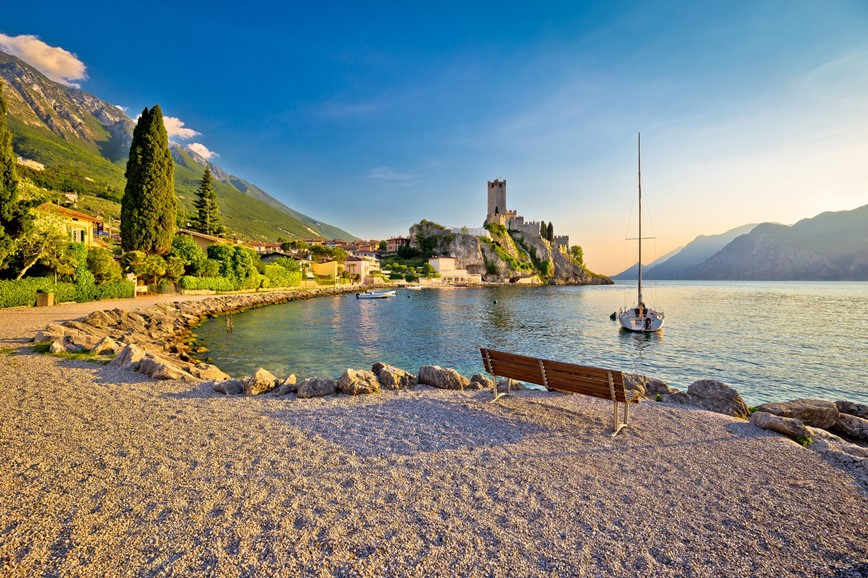 ANCORA, Itálie, jezero Lago di Garda